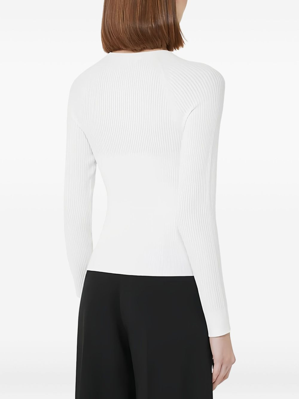 ribbed long-sleeve T-shirt - 4