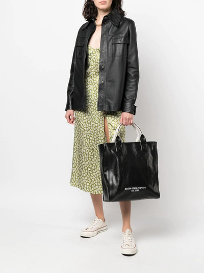 Golden Goose California logo-print tote bag outlook