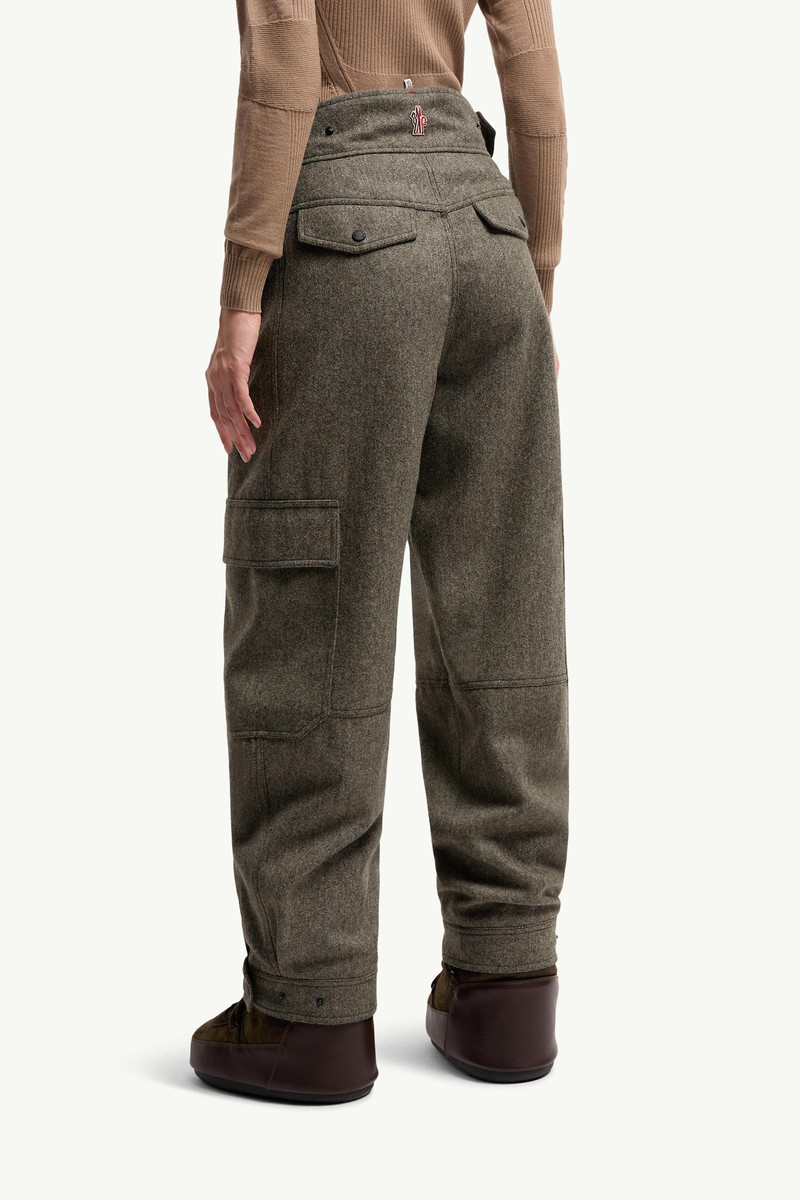 Wool Gabardine Cargo Pants 5