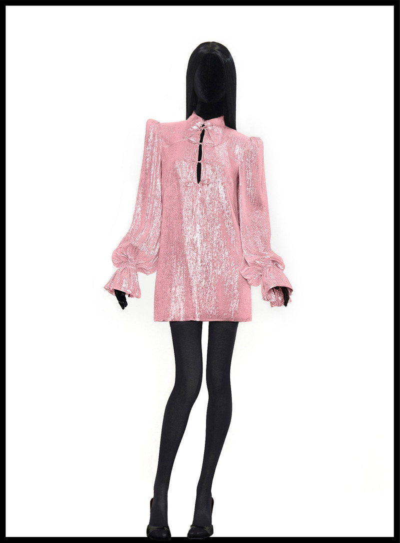 THE BIRD IN A CAGE MINI DRESS 1