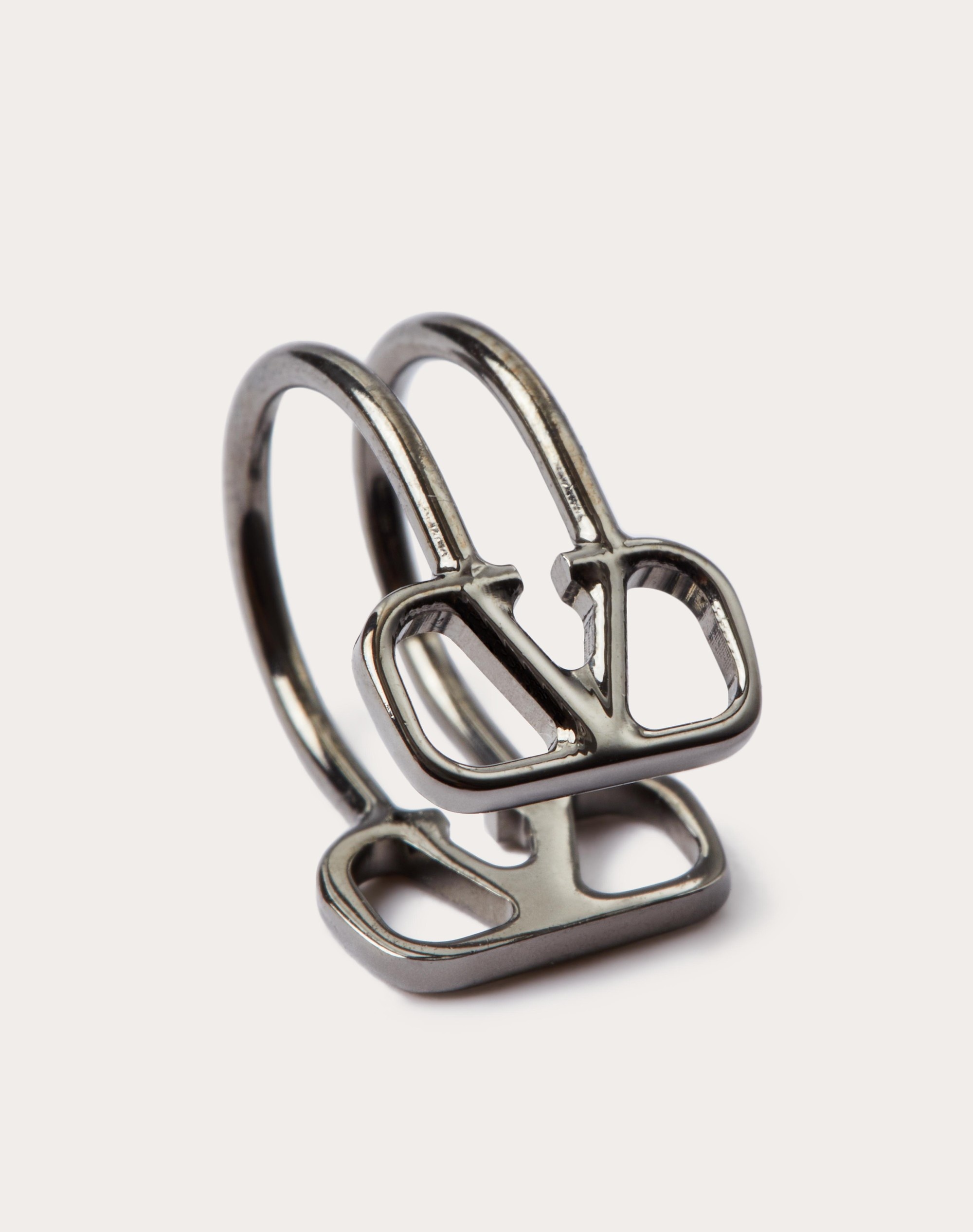 VLOGO SIGNATURE METAL LIP RING - 2