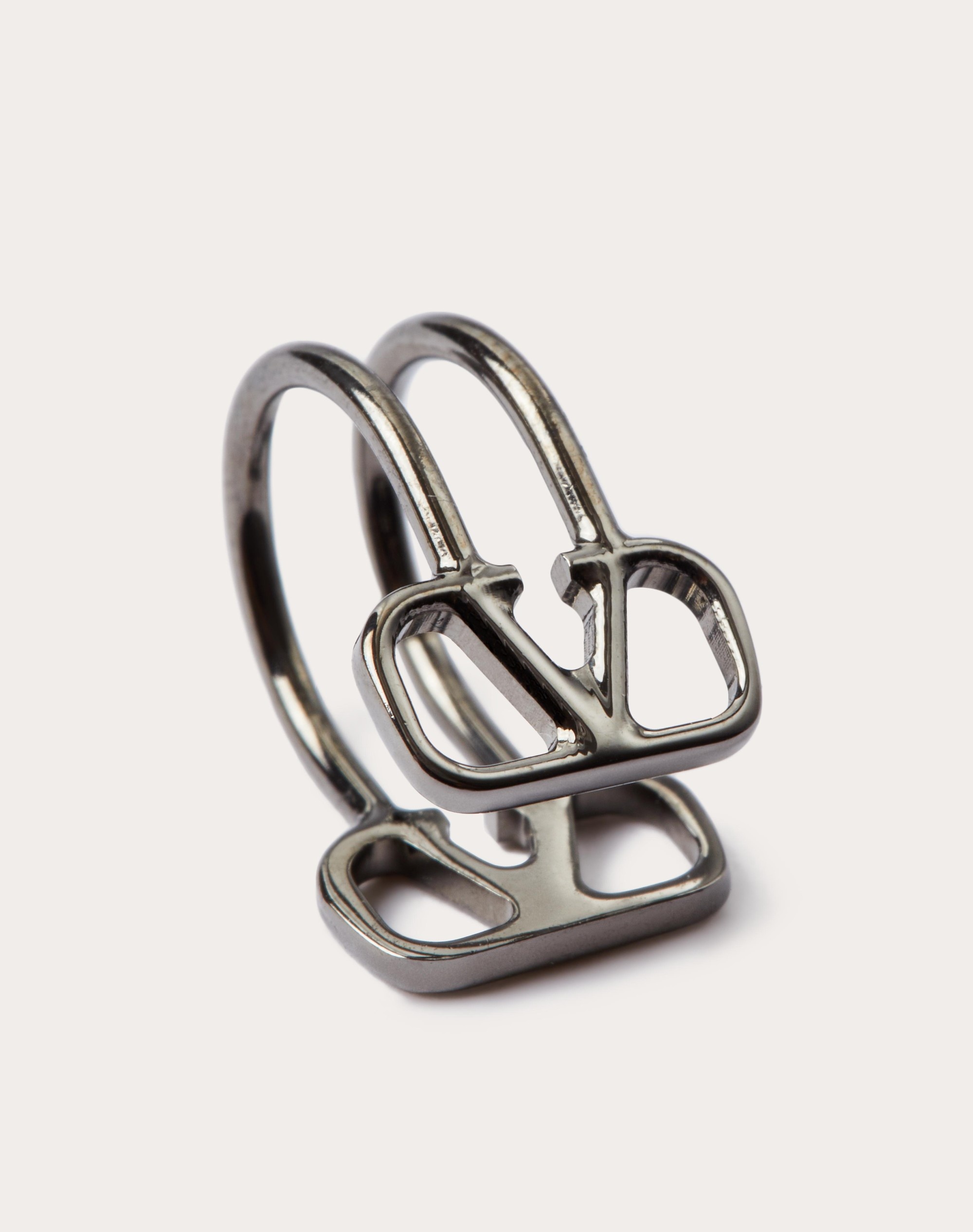 Valentino Garavani Vlogo Signature Metal Ring