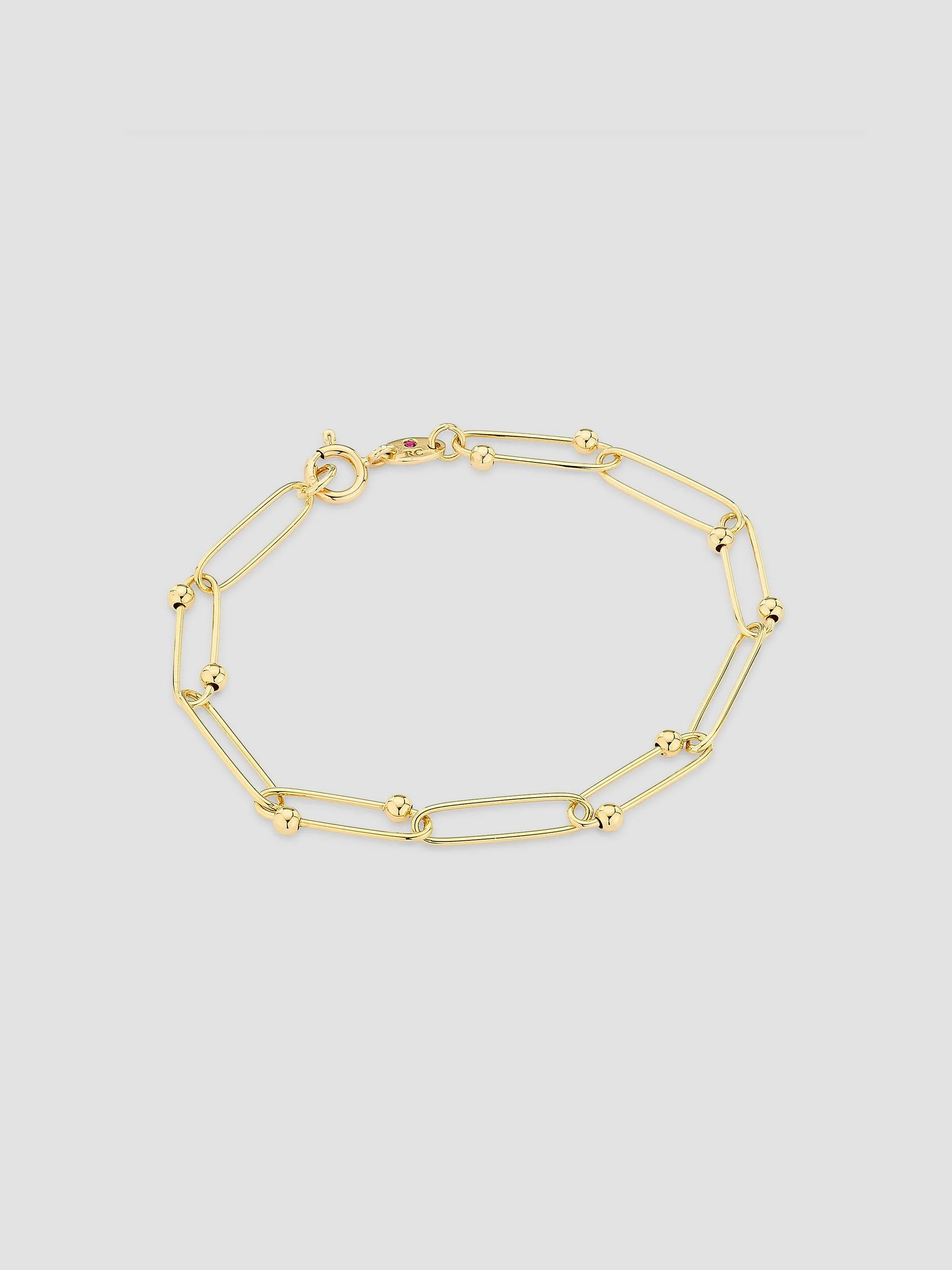 Women's Tiny Treasures 18K Yellow Gold Ball Chain Bracelet - Yellow Gold - 1