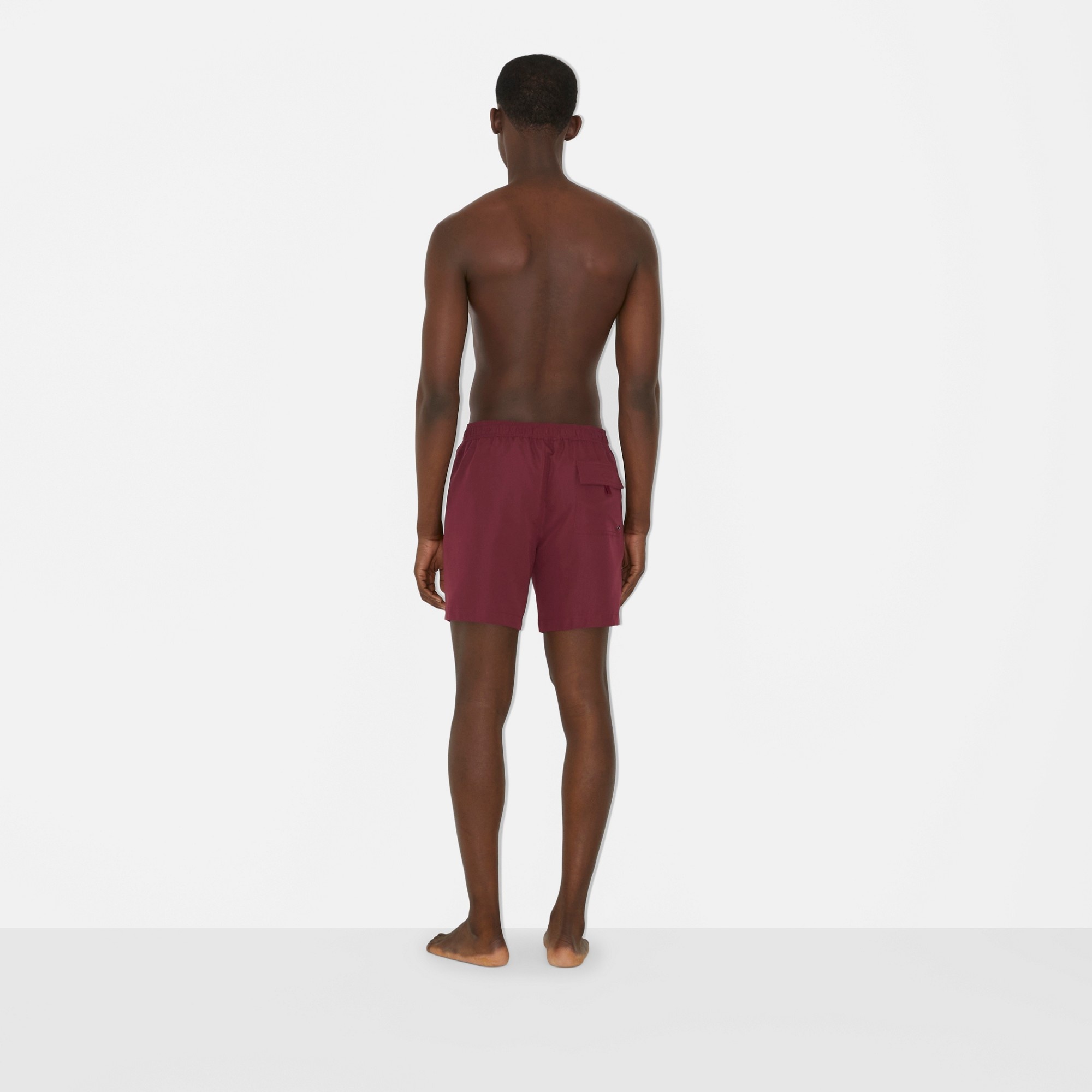 Logo Print Drawcord Swim Shorts - 4