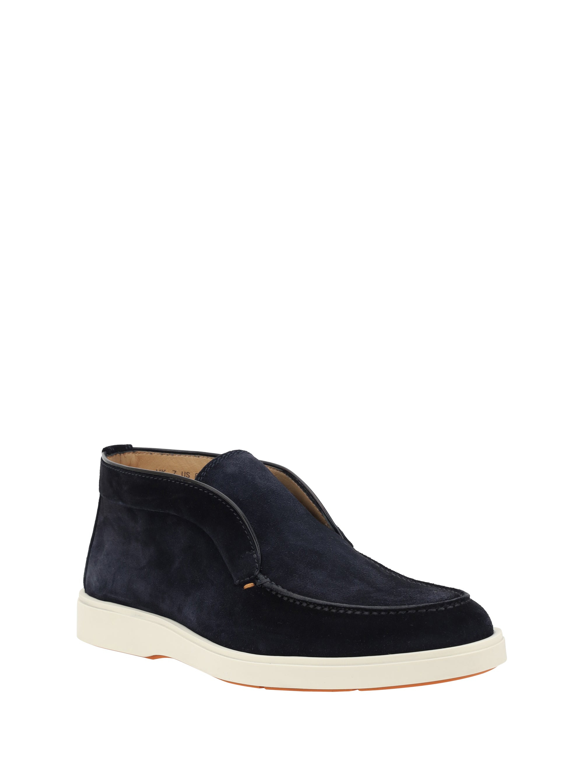 Santoni Men Suede Loafers - 2
