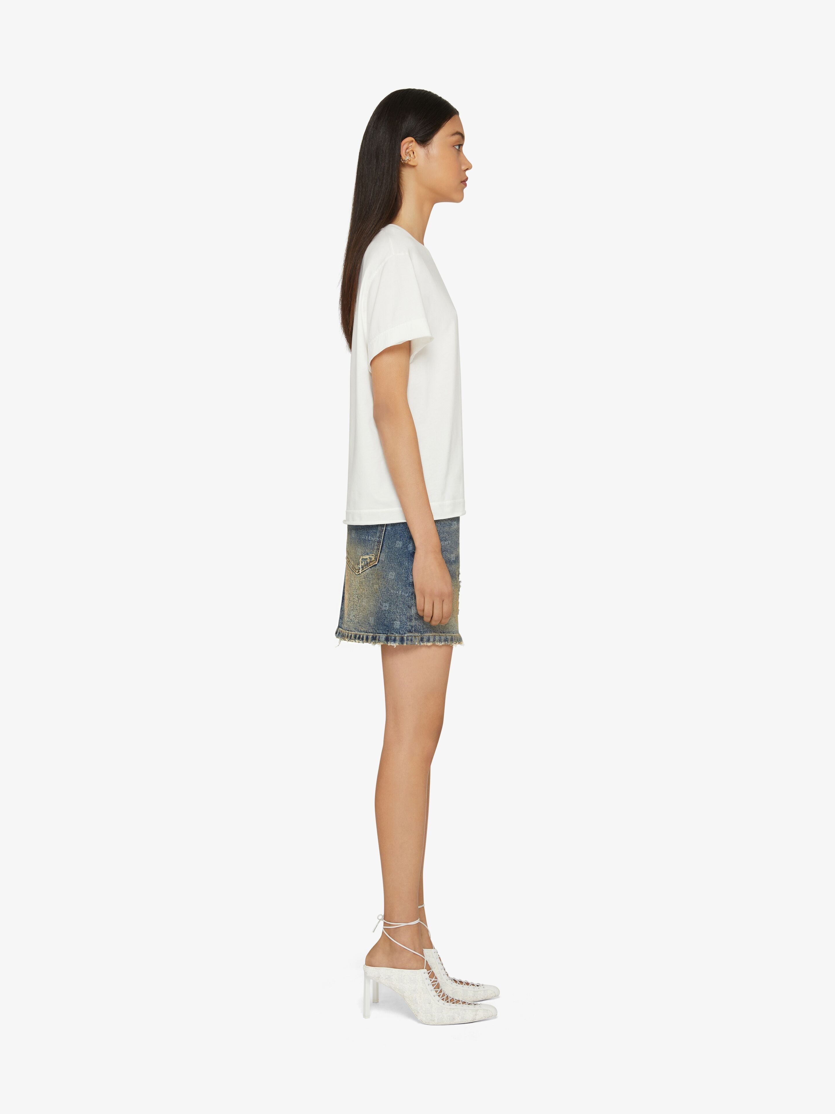 SKIRT IN 4G GIVENCHY DENIM - 3