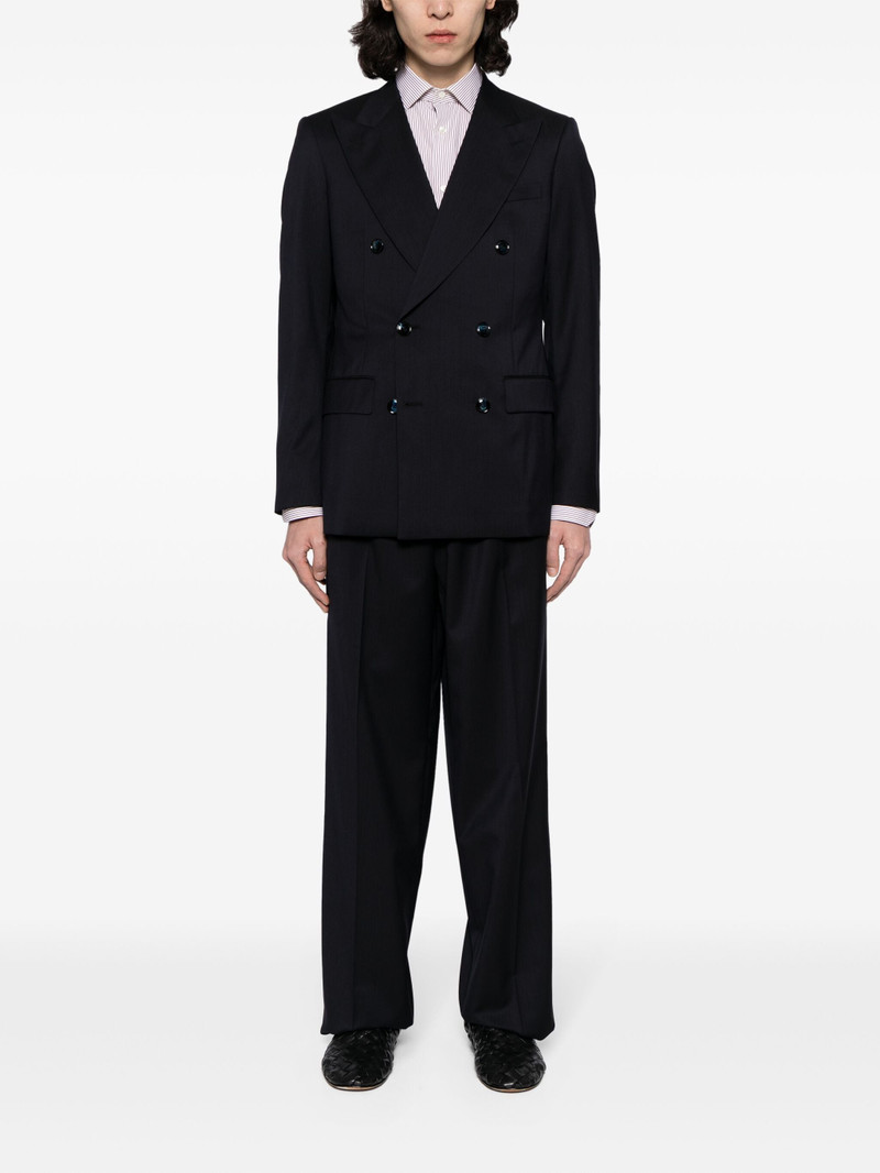 GIORGIO ARMANI PEAK-LAPEL DOUBLE-BREASTED SUIT outlook
