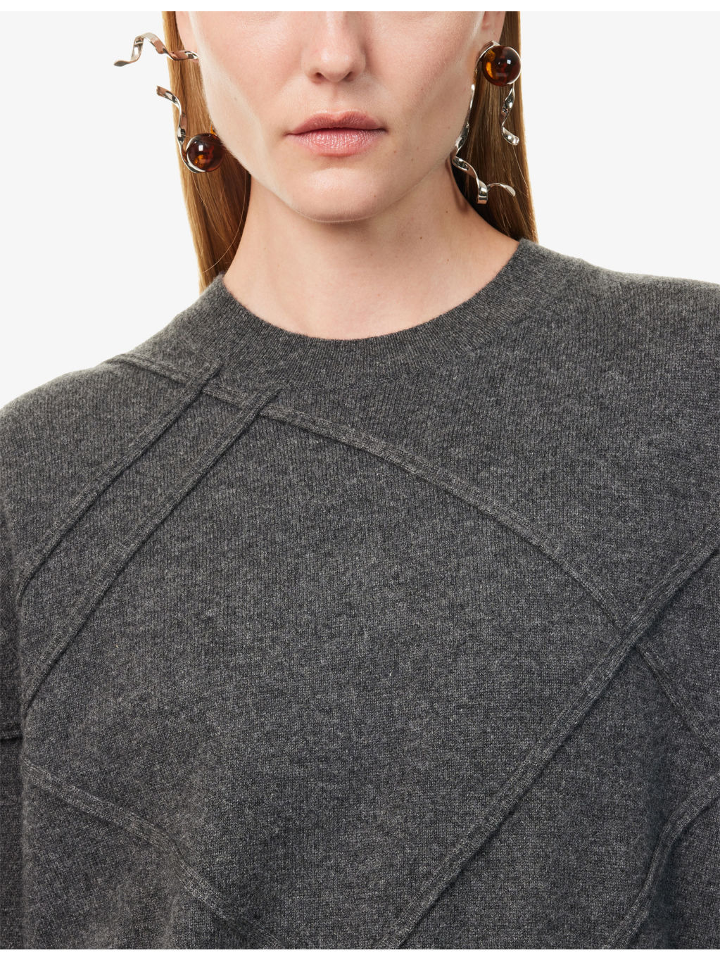 Timona Textured-Stitch Cashmere Jumper - 5