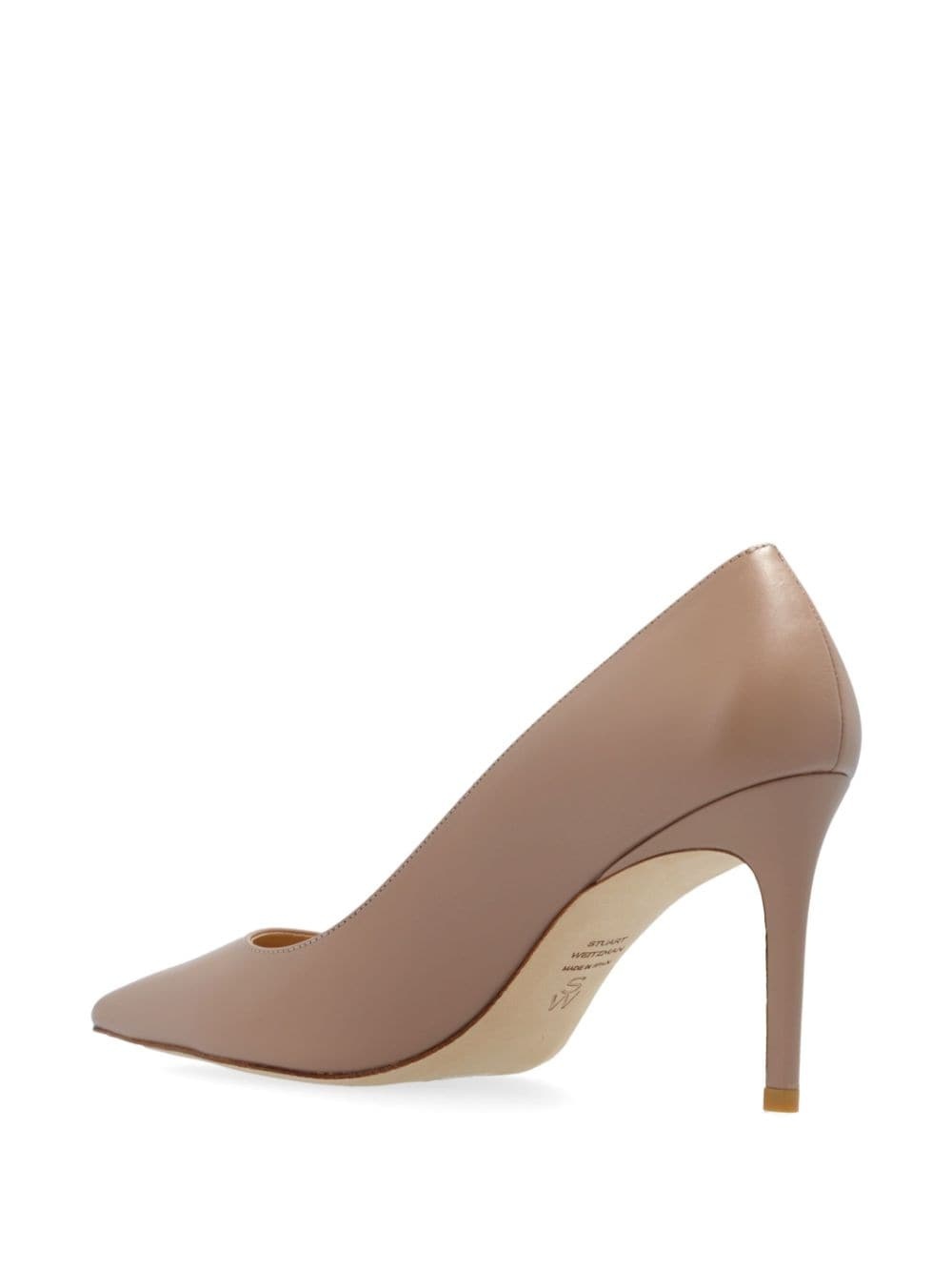 Stuart 85mm leather pumps - 3