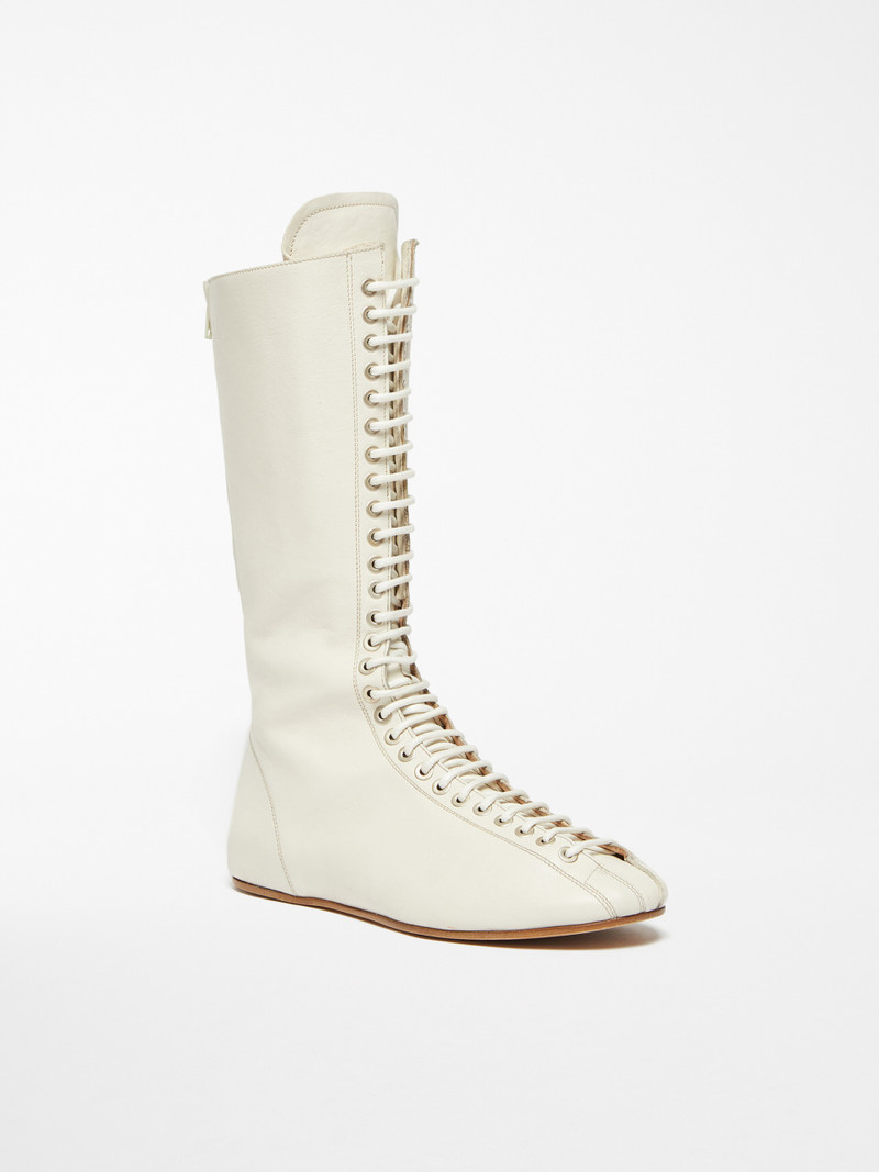 Max Mara LIDO Boxer-style ankle boots outlook