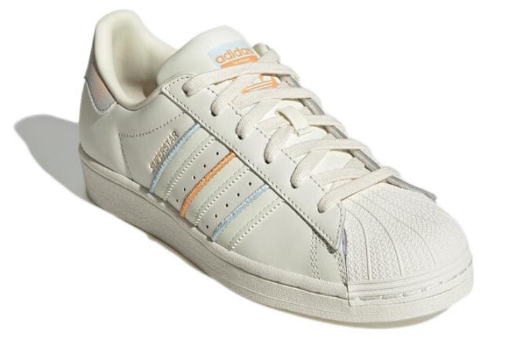 (WMNS) adidas Superstar 'Off White Almost Blue' H03439 - 3