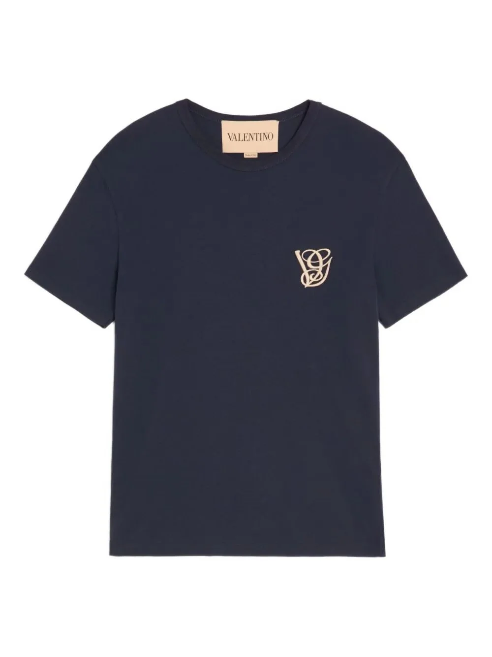 Embroidered `VG` T-Shirt - 1