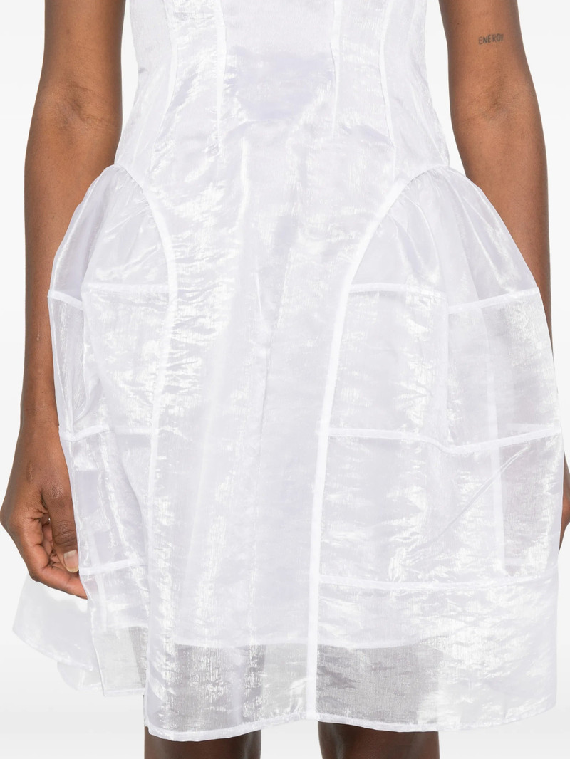 CECILIE BAHNSEN Cecilie Bahnsen CECILIE BAHNSEN CLAUDIE DRESS MINI SLEEVELESS FULL SKIRT outlook