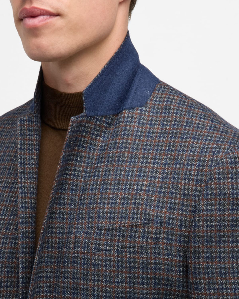 Men's Wool-Cashmere Plaid Sport Coat 7