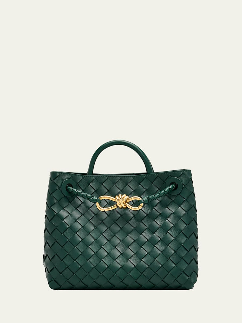 Andiamo Small Leather Top-Handle Bag 1