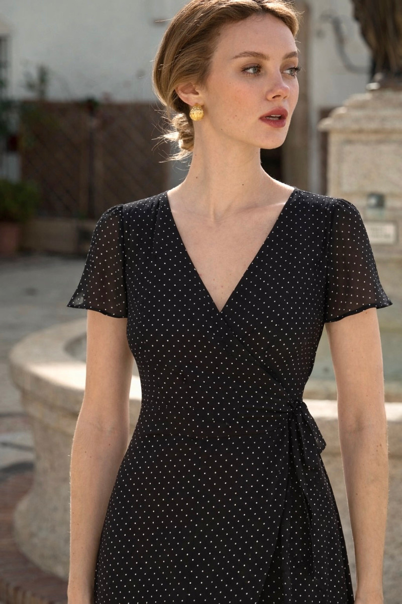 Gaâla Aurore Wrap Dress outlook