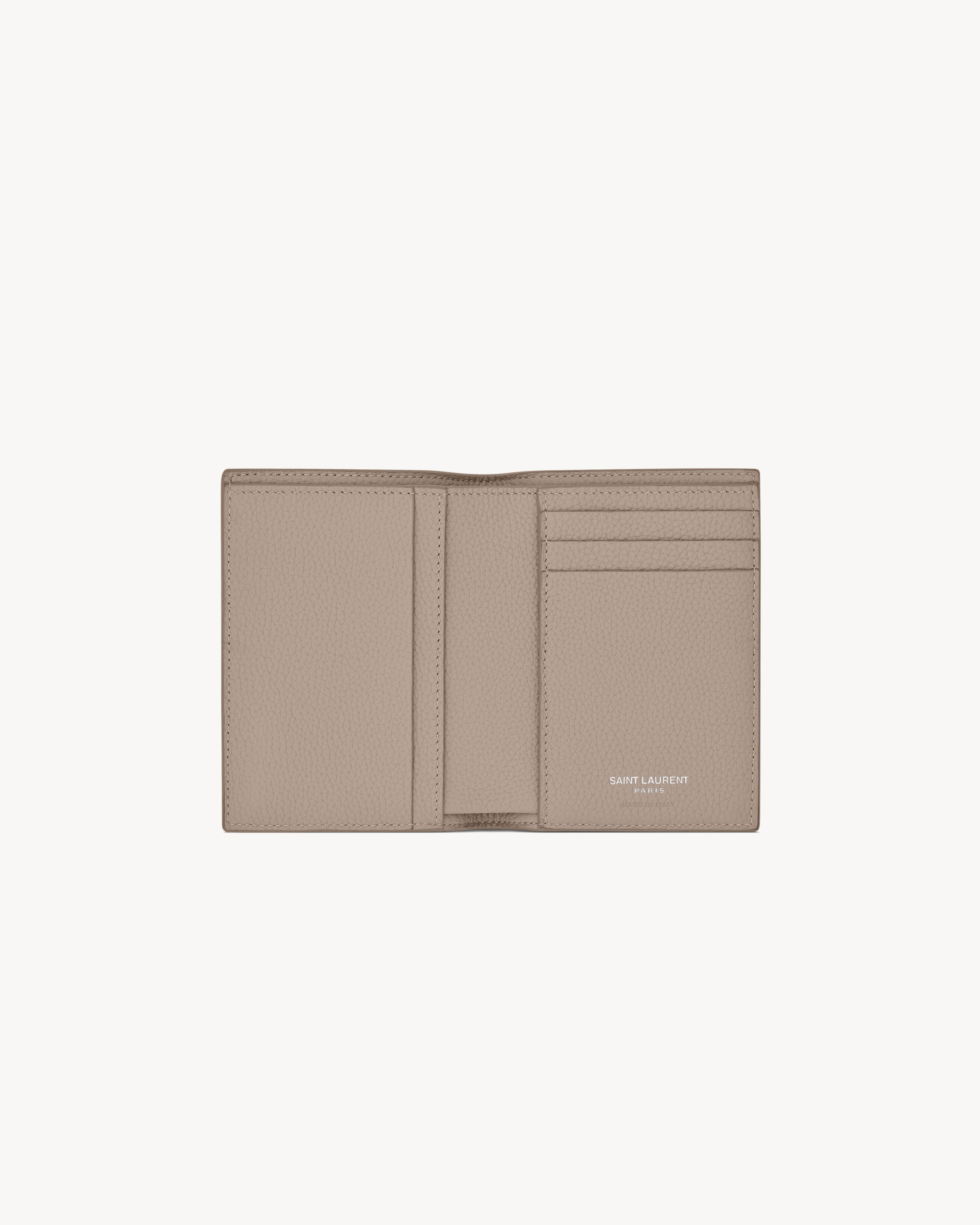 TINY CASSANDRE CREDIT CARD WALLET IN GRAINED LEATHER - 4