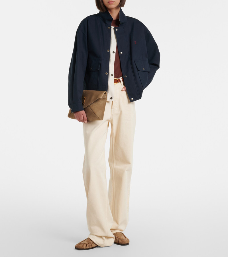Reversible cotton blouson jacket 7