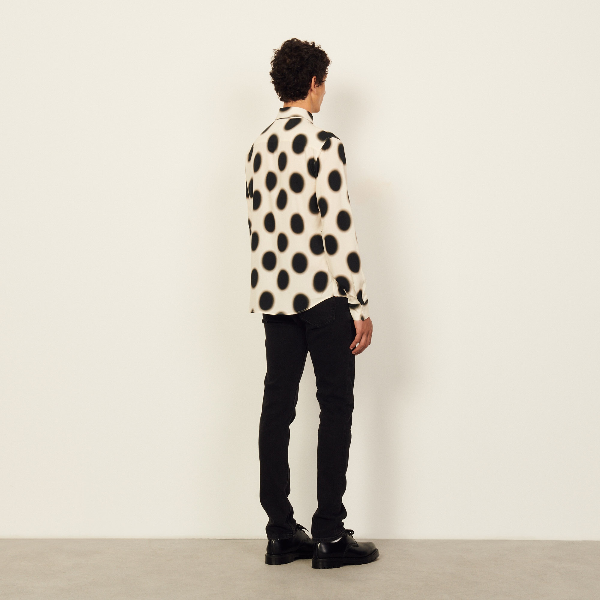 Printed viscose shirt - 3