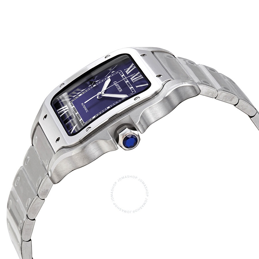 Cartier Santos De Cartier Large Model Blue Dial Men's Watch WSSA0013 - 2