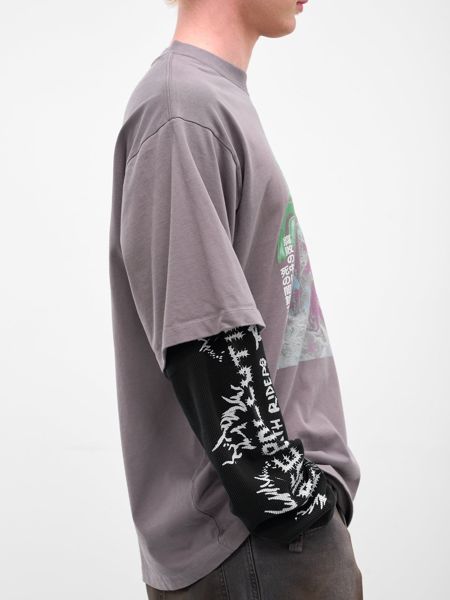 Ghost Rider Layered Double Tee - 5