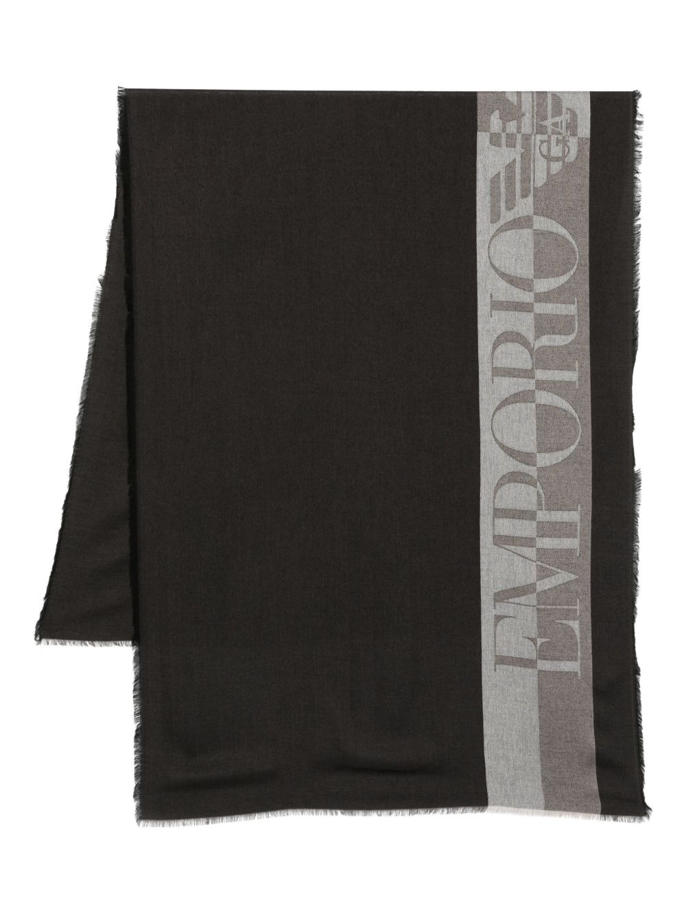 logo-detail scarf - 1