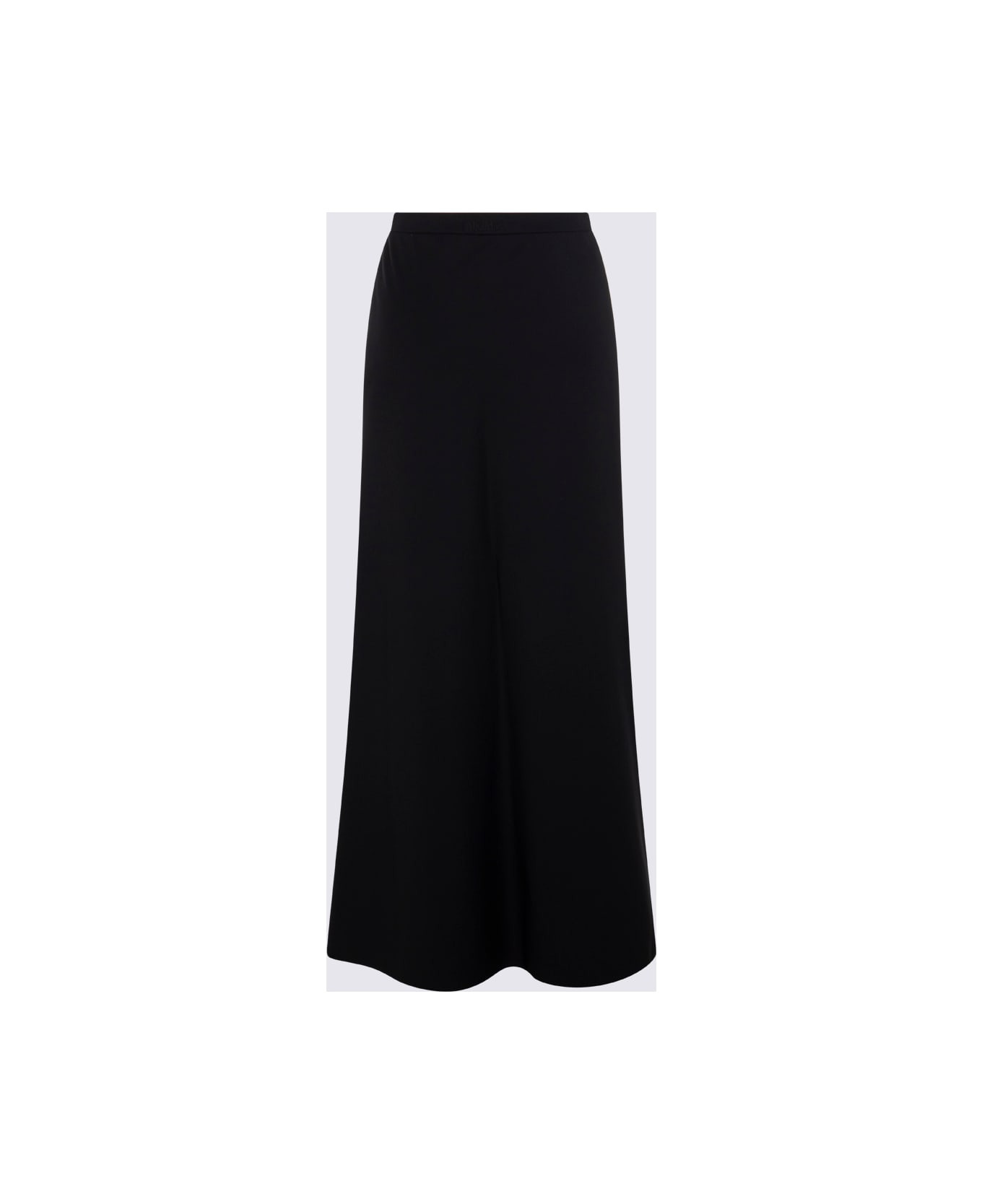 Black Cotton Skirt - 2