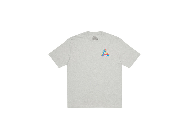 PALACE TRI-VISIONS T-SHIRT GREY MARL outlook