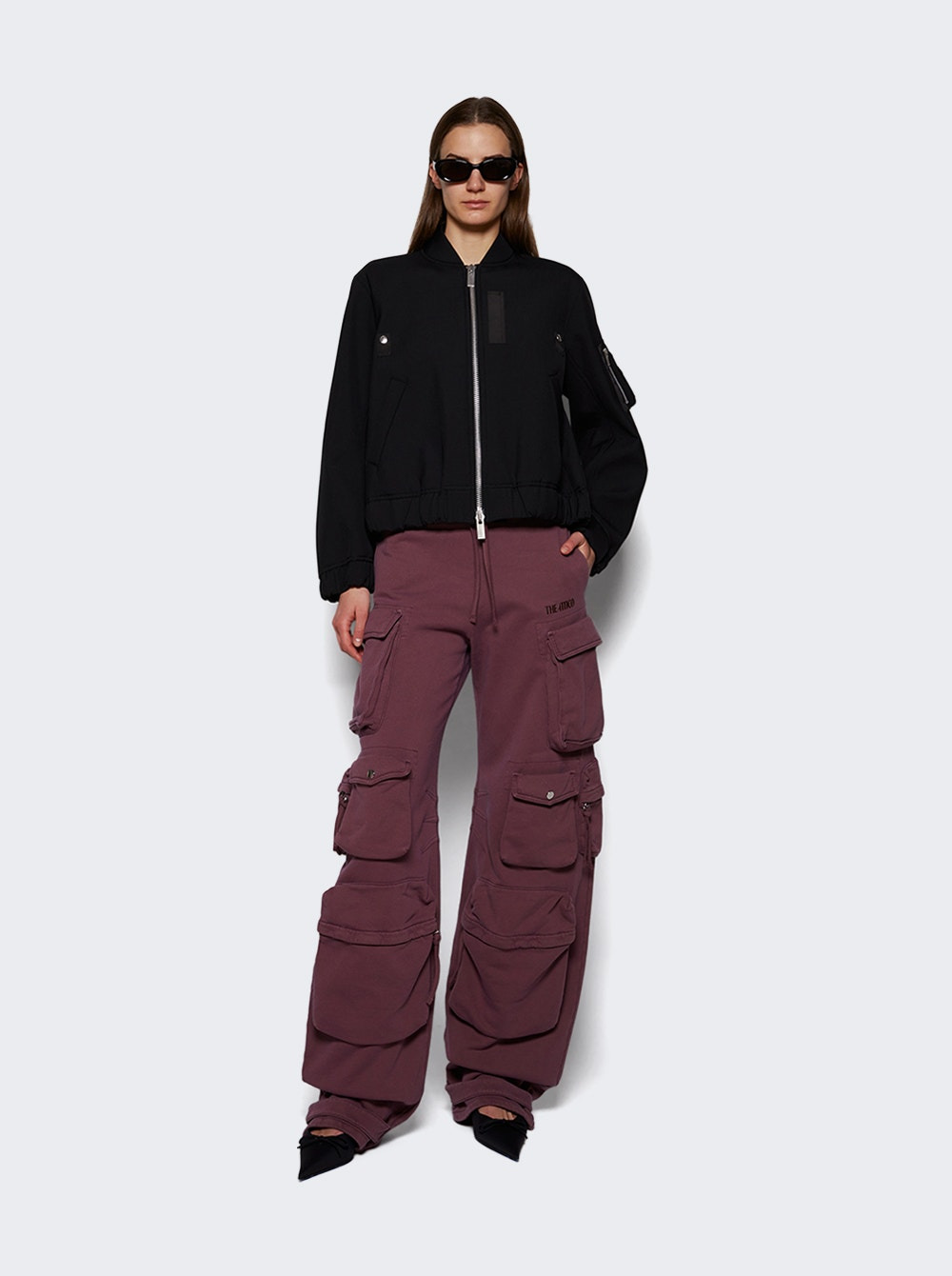 Fern Cargo Sweatpants Faded Mauve - 2