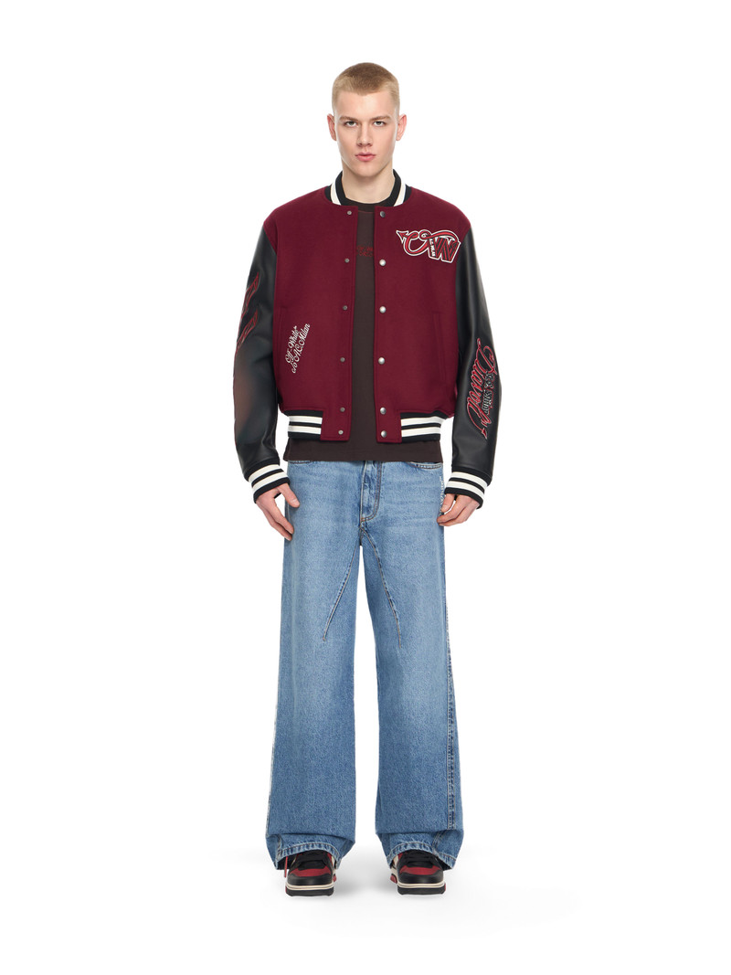 Off-White AC Milan X Off-White™ Varsity Jacket outlook