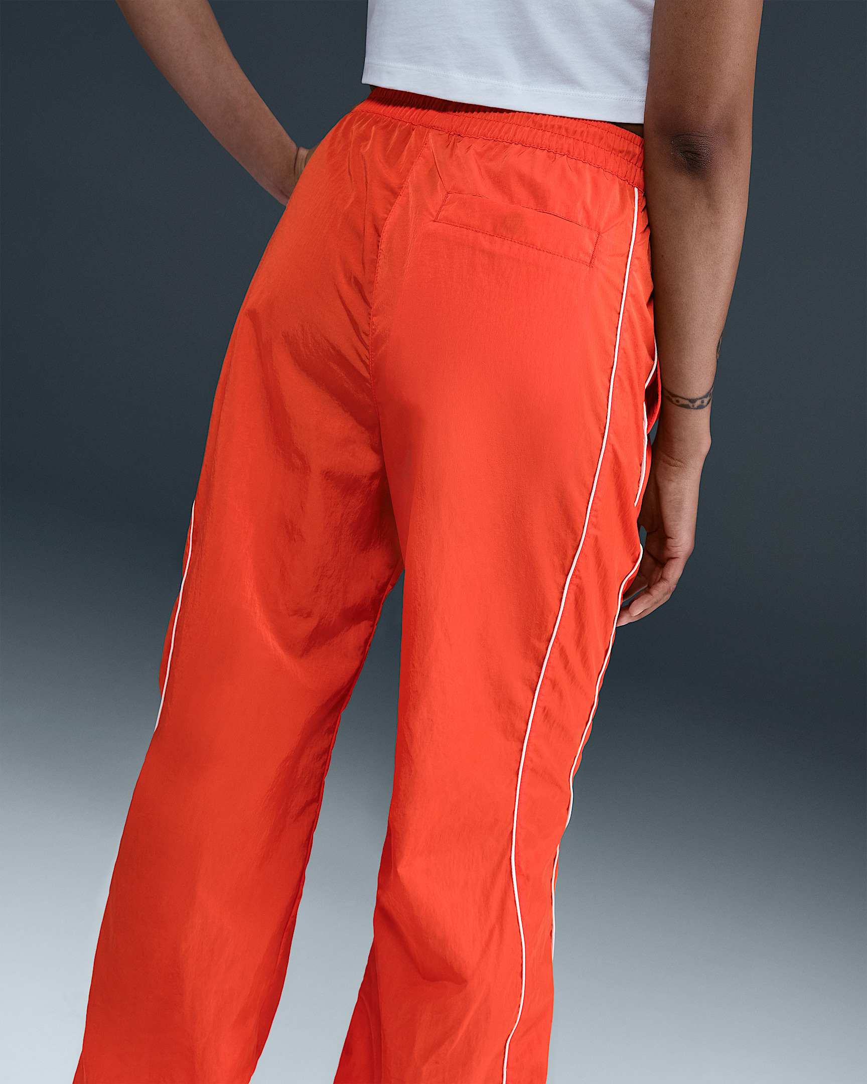 Nike Windrunner Women's High-Waisted Woven Open-Hem Pants - 3