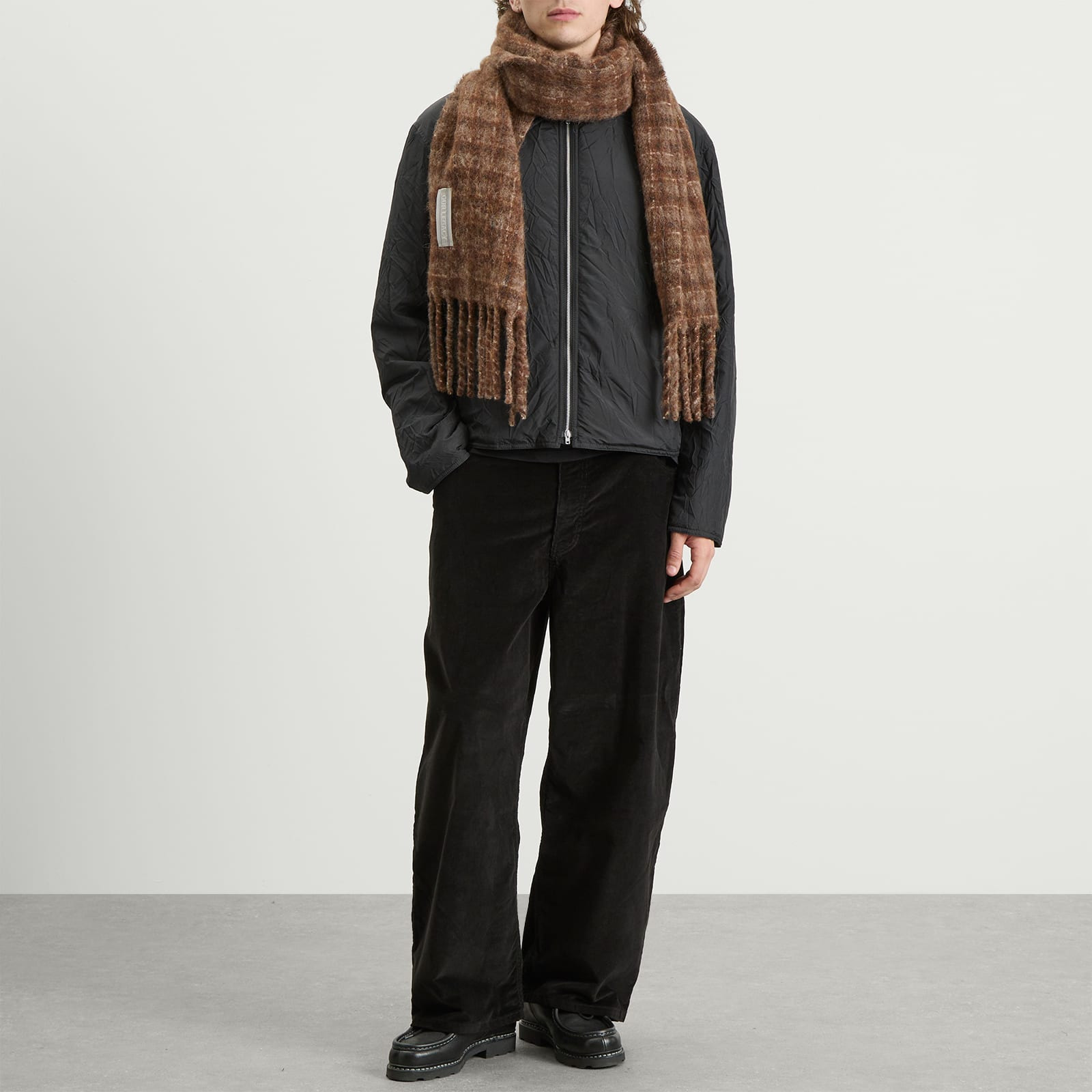 Our Legacy Estate Fuzzy Alpaca Scarf - 2