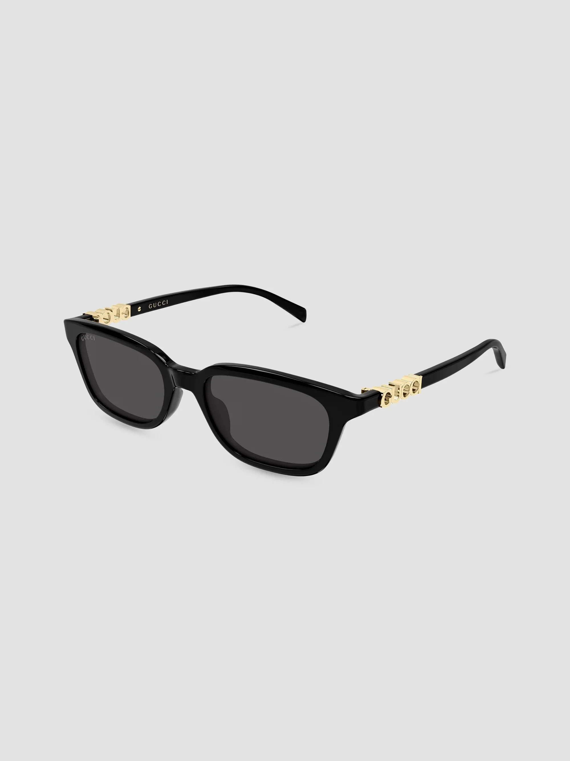 Women's 53MM Rectangular Sunglasses - Black - 1