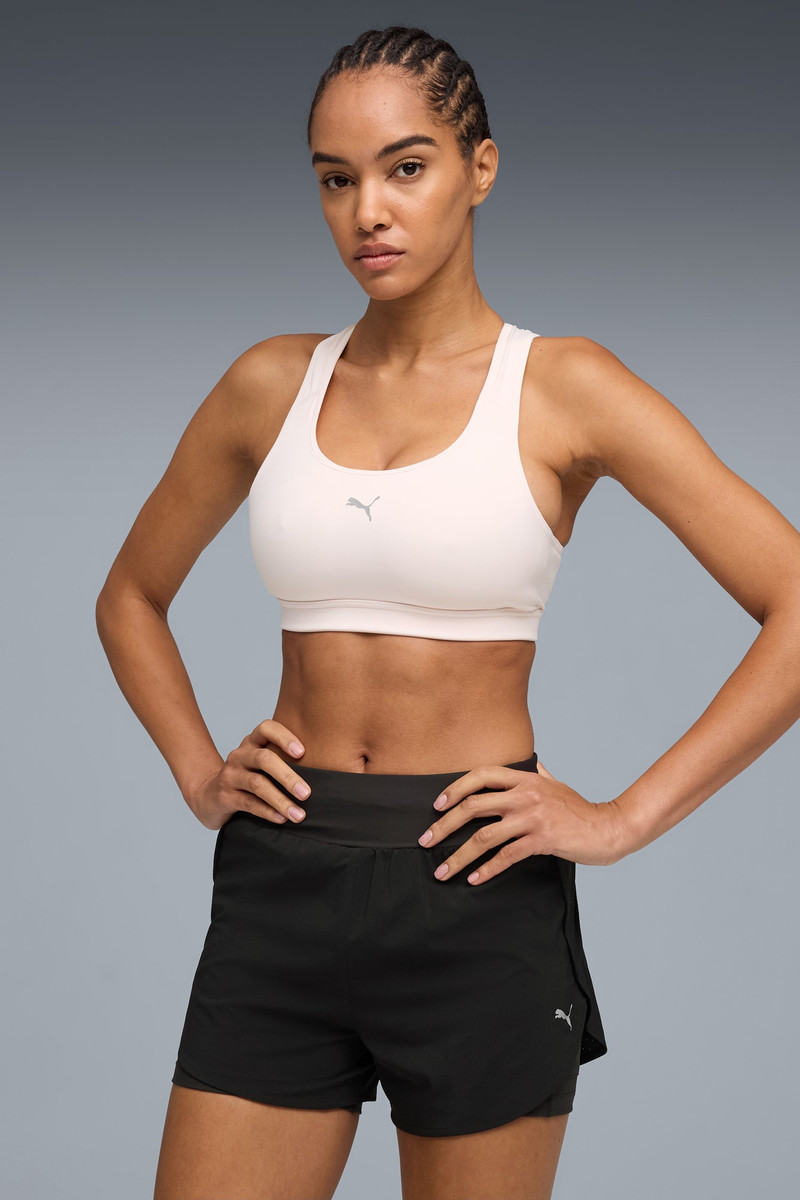 PUMA 4Keeps Run Women's Moisture Wicking, Mid Impact Sports Bra outlook