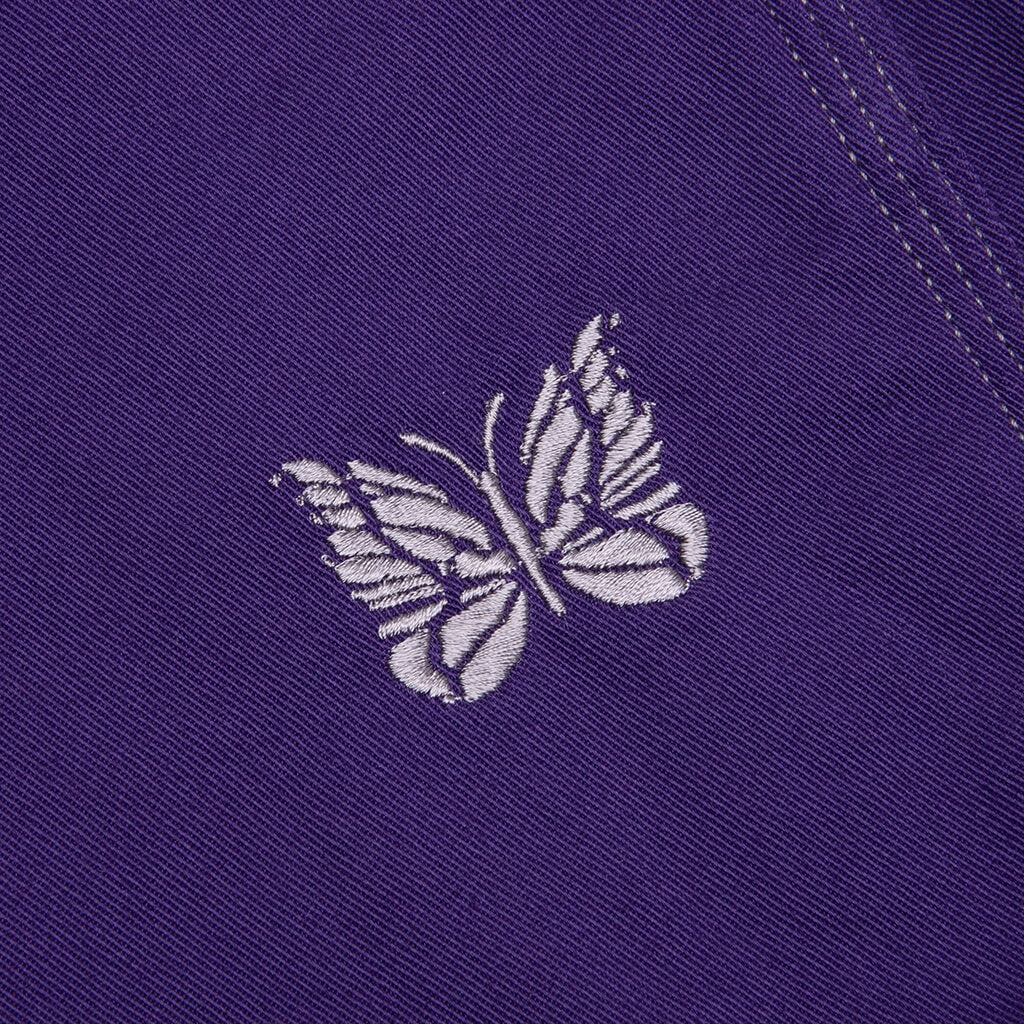 NEEDLES X SMITH'S COTTON TWILL PAINTER PANT - PURPLE - 3