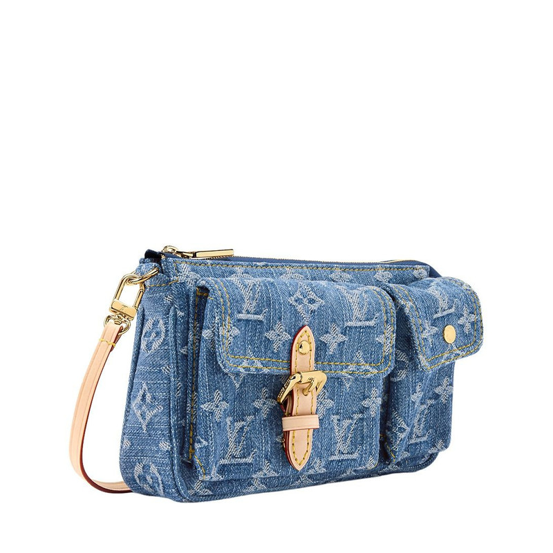 Louis Vuitton (WMNS) LOUIS VUITTON Pochette Accessoire Cargo 'Blue' M27602 outlook