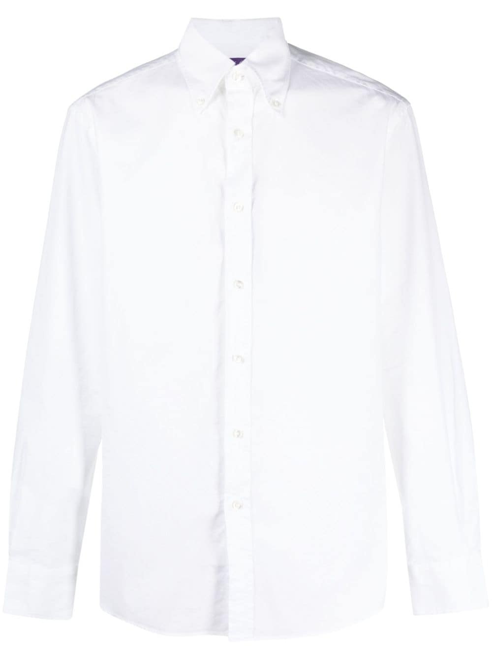 button-down cotton shirt - 1