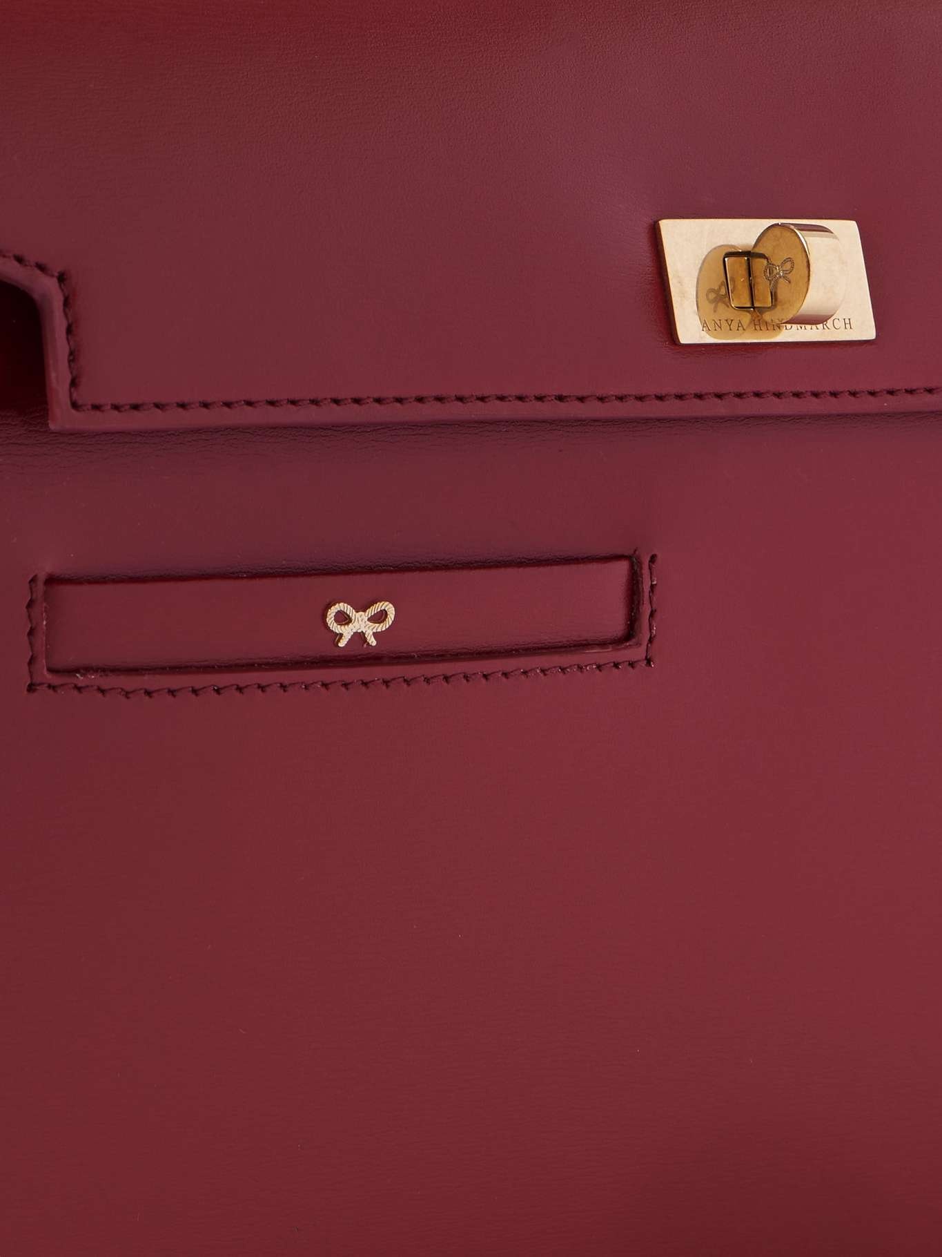Mortimer leather tote Red - 4