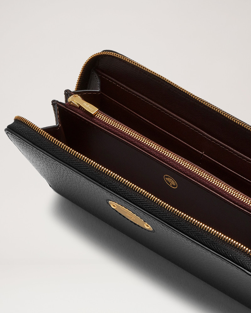 Mulberry Mulberry Plaque 8 Credit Card Zip Purse
Black Small Classic Grain outlook