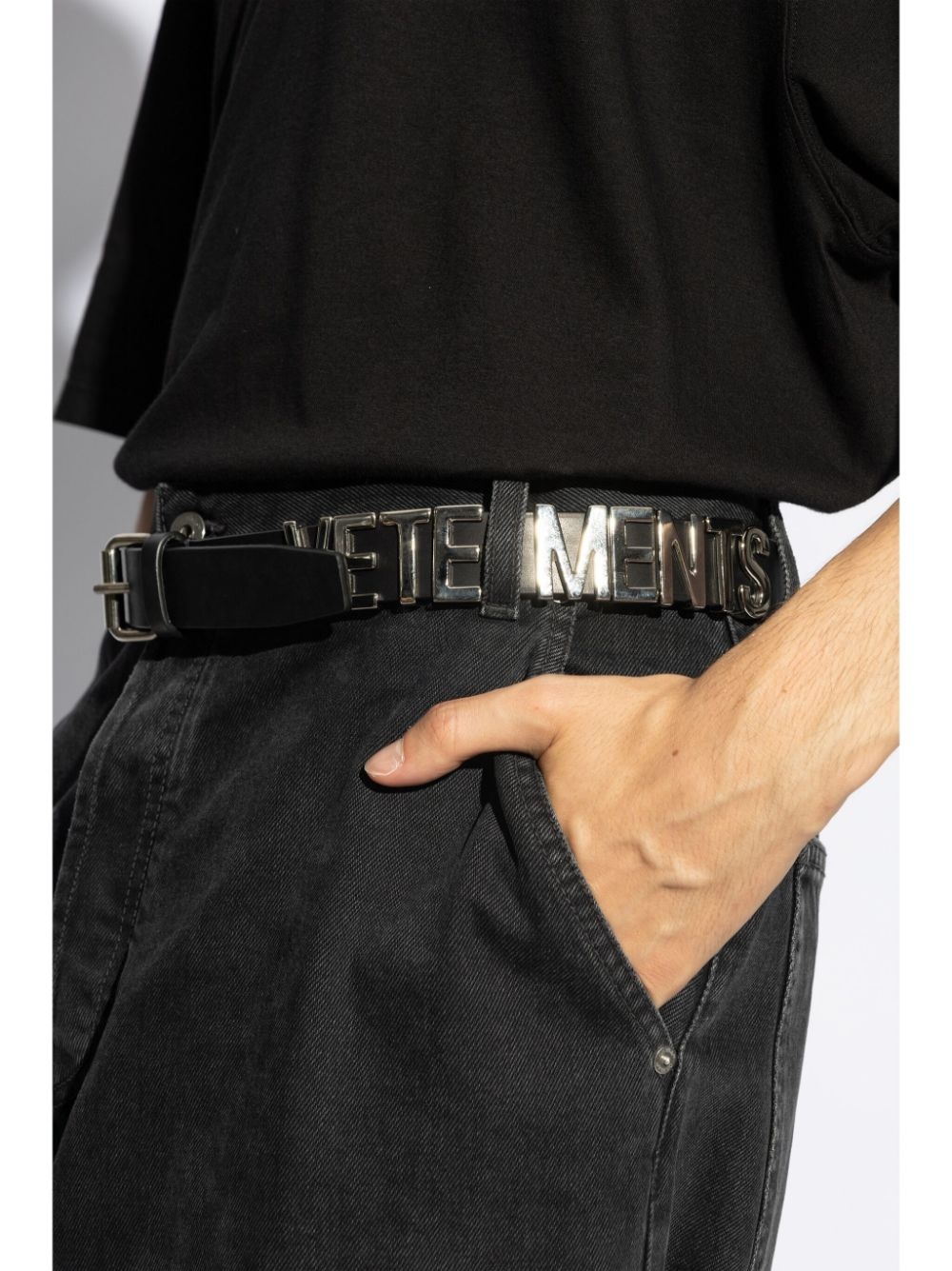 logo-appliquÃ© belt - 3