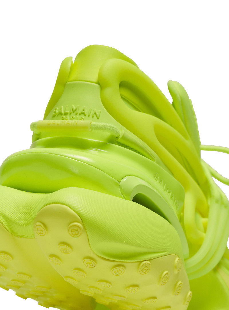 Unicorn trainers in neoprene and rubberised leather 8