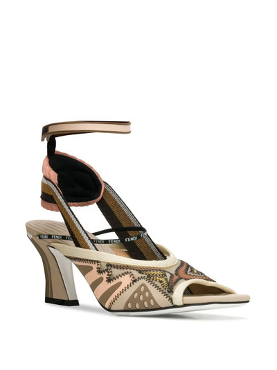 FENDI technical mesh sandals outlook