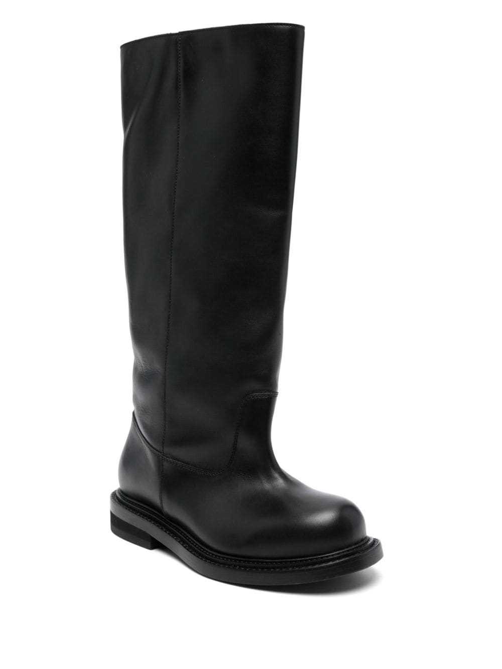leather boots - 2
