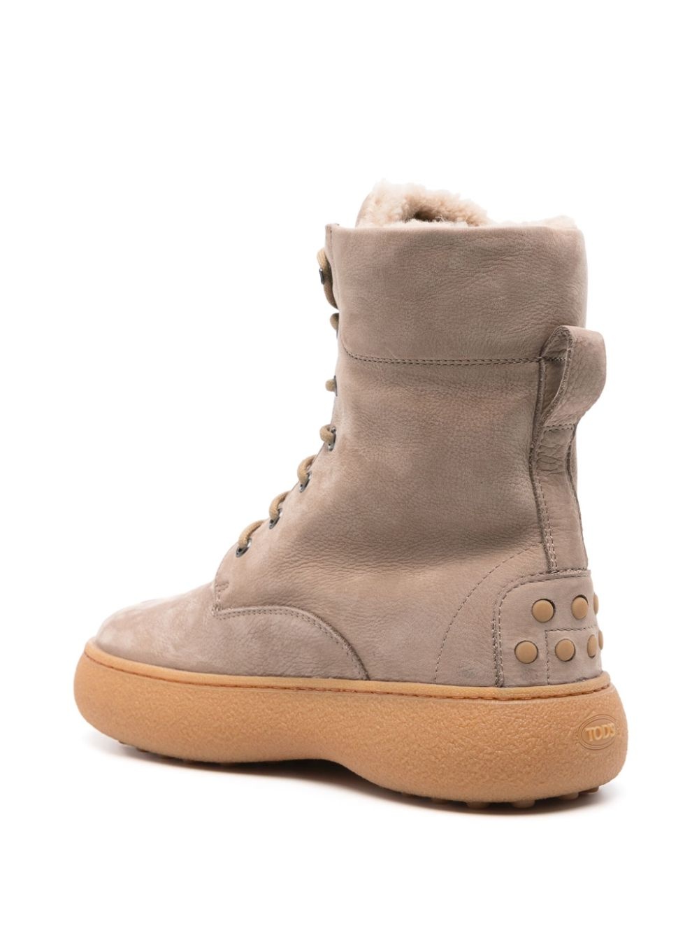 logo-debossed ankle boots - 3