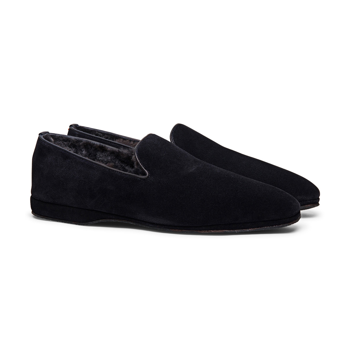 Men’s blue suede slipper - 2