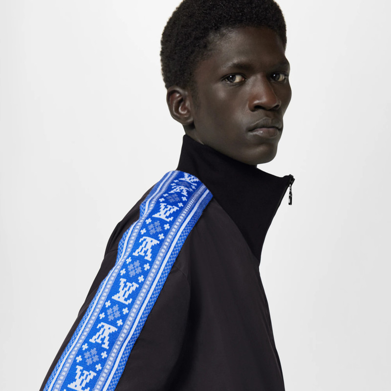 LV Fair Isle Stripes Nylon Tracksuit 2