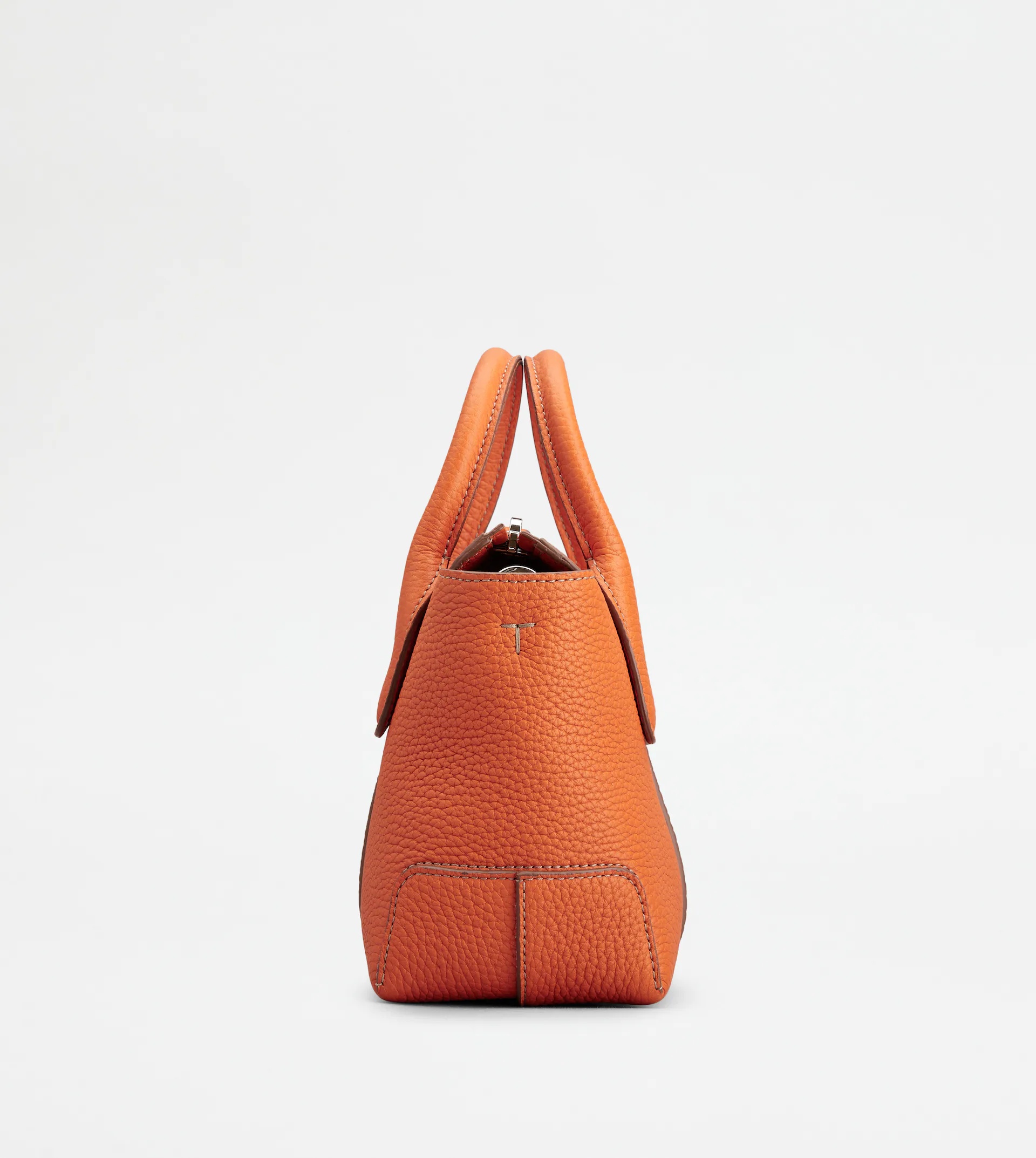 TOD'S DI BAG IN LEATHER MINI - ORANGE - 3