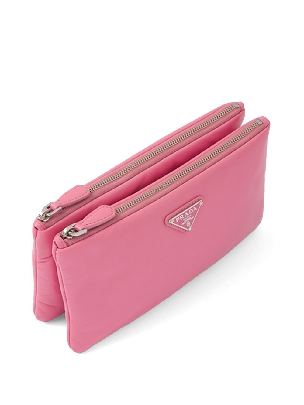 dividable logo-plaque pouch - 4