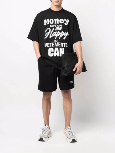 VETEMENTS graphic-print cotton T-Shirt outlook