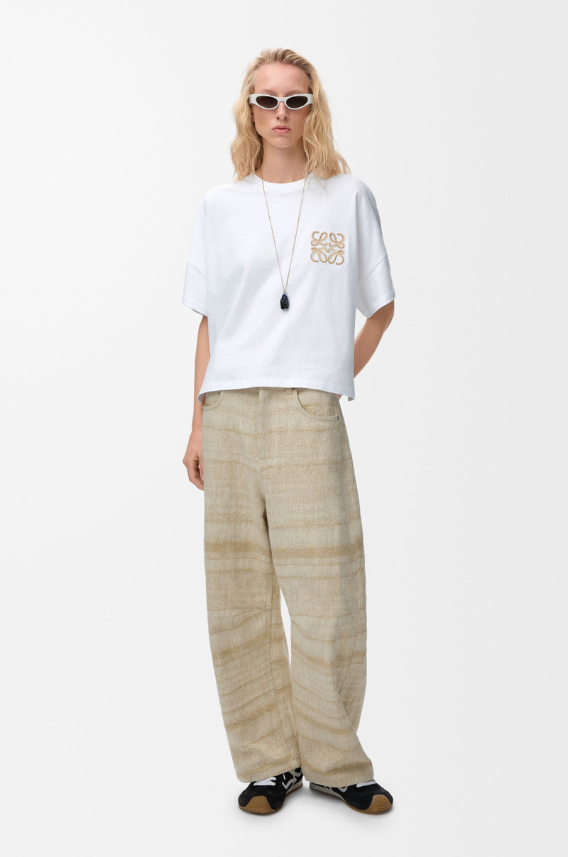 Loewe Boxy fit T-shirt in cotton outlook